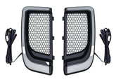 HogLights Australia Indicators - Daylight Running Light Black FusionFX Lower Fairing DRL - Touring 2014+